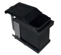 Poubelle 1 bac 20L Ouverture Automatique pour meuble 400MM