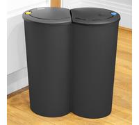 Poubelle 2x25 litres Duo Bin - couleur : noir
