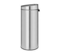 Poubelle 30l Matt Steel - 115349