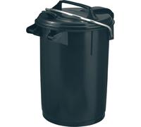 Poubelle 35l Ku.anthracite avec arceau SULO