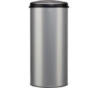 Rossignol Poubelle Handtouch – 45 L – Gris métal 9006 – Tête noire