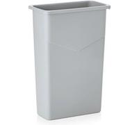 Poubelle 75 L gris clair L 510 mm l 270 mm H 750 mm