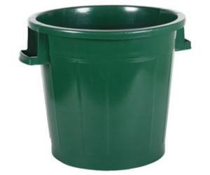 Poubelle, 75 litres, vert