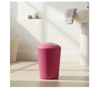 Poubelle a bascule 5.6 L 19 x 28 cm Flic Flac framboise