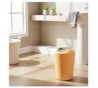 Poubelle a bascule 5.6 L 19 x 28 cm Flic Flac ocre