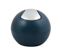 Poubelle à bascule BOWL MATT 1L Bleu Pétrole mat Spirella