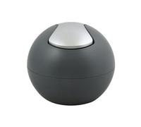 Poubelle à bascule BOWL MATT 1L Gris foncé mat Spirella