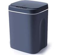 Poubelle à Capteur Intelligent 12l / 14l / 16l, Poubelle à Capteur Intelligent, Corbeilles à Papier Rectangulaires pour Salle De Bain, Vanité, Chambre à Coucher, Cuisine, Salle, 14L