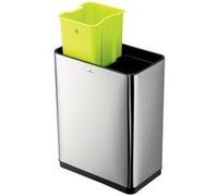 Durable 342423 poubelle 40 L Rectangulaire Acier inoxydable Argent
