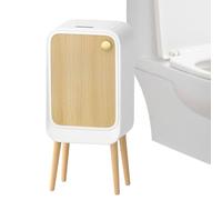 Poubelle à capteur,Poubelle automatique avec couvercle 20L - Poubelle à ouverture latérale Poubelle électrique à pieds hauts pour la maison, toilettes, chambre d'étudiant, salle de bain, buanderie