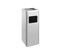 Poubelle à Cendrier 45 L Acier Inoxydable Ordures Extérieur vidaXL
