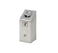 Poubelle à cigarettes, cendrier mural pour élimination des fumoirs, support de cigarette d'extérieur durable