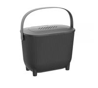 Poubelle à Compost avec filtre 10 litres - Noir
