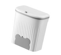 Poubelle à compost de cuisine avec couvercle sous l'évier - Poubelle à fixer sur une porte - Solution de rangement pour déchets de cuisine