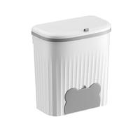 Poubelle à compost de cuisine avec couvercle sous l'évier, solution de stockage des ordures, conteneur de déchets d'armoire, panier à déchets de porte