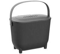 Poubelle à Compost avec filtre 10 litres - Noir