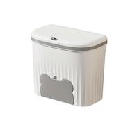 Poubelle à compost sous évier avec couvercle - Fixation murale - Facile à nettoyer - Poubelle d'armoires - Corbeille à déchets de porte