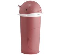 Poubelle à couches Baleine Rose foncé