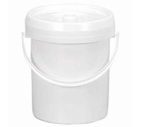 Poubelle À Couches Lockweiler Avec Couvercle 7L Blanc