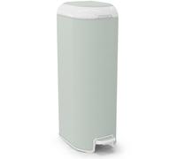 Diaper Genie - Poubelle à couches Platinum avec 1 recharge Easy Roll 18 sacs - Vert