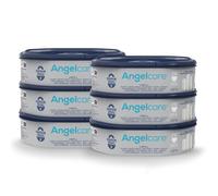 Angelcare - 6 Recharges Poubelle à Couches - Octogonale - Anti Odeur - Dress Up - Fabriqué en France