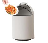 Poubelle à couvercle coulissant, poubelle de cuisine à couvercle coulissant, Conteneur à déchets de cuisine, Conteneur à déchets de cuisine, conteneur à déchets pratique pour poubelle de recyclage