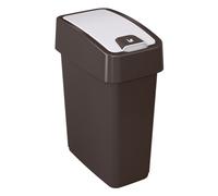 Poubelle à couvercle poussoir 10litres differentes couleurs disponible.