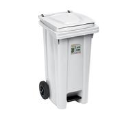 Poubelle À Déchets Pour Collecte Sélective 120L Avec Roues