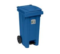 Trolley Bin Avec Pédale De Circulation Bleue Lt 120