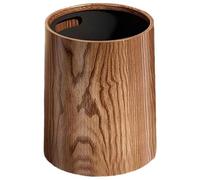 Poubelle à grains de bois canet 8L Couche de chambre en plastique vintage peut capacité luxe décoratifs pour chambres, salles bains, salons, hôtels, cuisine