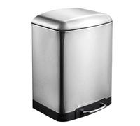 Poubelle À Marches - De Grande Capacité En Acier Inoxydable, Corbeille À Pédale, Doublure Amovible Facile À Nettoyer, Poubelle De Contrôle Des Odeurs | Pour Cuisine Bureau Salle De Bains Mais