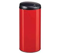 Poubelle à Ouverture Automatique, 45 L, Rouge Securite