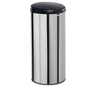 Poubelle à ouverture par pression Hand Touch - 45l - inox brillant