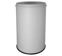 poubelle à papier sécurisée pour ERP 30 litres - Gris Clair