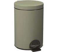 ROSSIGNOL - Poubelle Elora 14l gris vert mat lisse