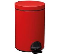 Poubelle à pedale 14l rouge carmin Rossignol 90201 rouge G