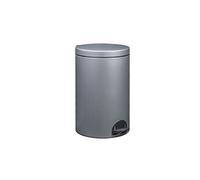 Poubelle à pédale 20l gris 90251