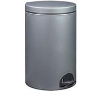 Poubelle à pédale 20l gris Rossignol 90251 gris G