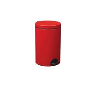 Poubelle à pédale 20l rouge 90259