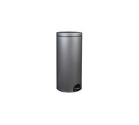 Rossignol Poubelle à pédale Elora 30 l gris 90231