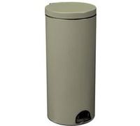 Poubelle à pédale 30l gris vert Rossignol 90319 gris/vert G