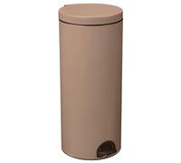 Poubelle à pédale 30L Moka ROSSIGNOL ELORA