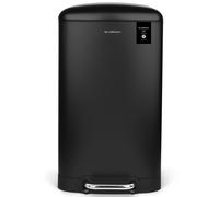 Poubelle à pédale 40L, black edition - N°867 Les Collectors