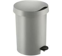 Poubelle à pédale 5L Zodiac gris Gris G