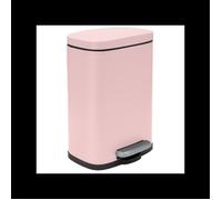 Poubelle à pédale Acier AKIRA 5L Rose mat Spirella