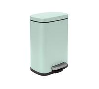 Poubelle à pédale Acier AKIRA 5L Vert Glacé mat Spirella