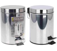 Poubelle à pédale acier inoxydable 3 litres