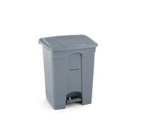 Poubelle à Pédale AmerBox 87L Gris 500x410x(H)815mm - Hendi HENDI
