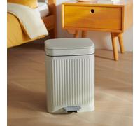 Kitchen Move Poubelle à pédale AURA 12 L Blanc G