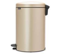 Poubelle à pédale Brabantia NewIcon 20 L doré